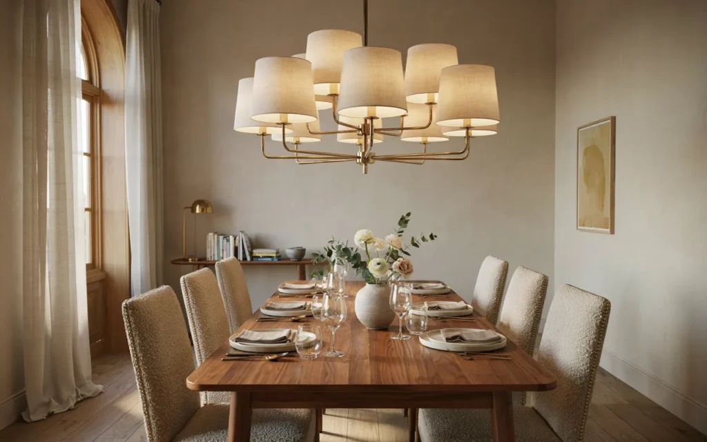 How to get the most from your shaded chandelier