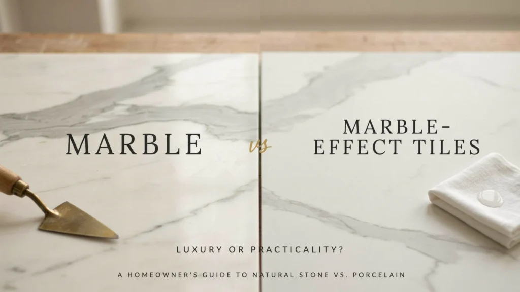 Marble vs Marble Effect