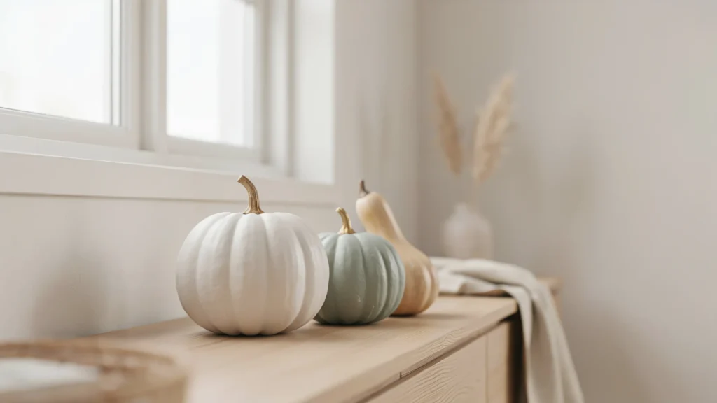 Method 1 How do you paint a minimalist chic pumpkin