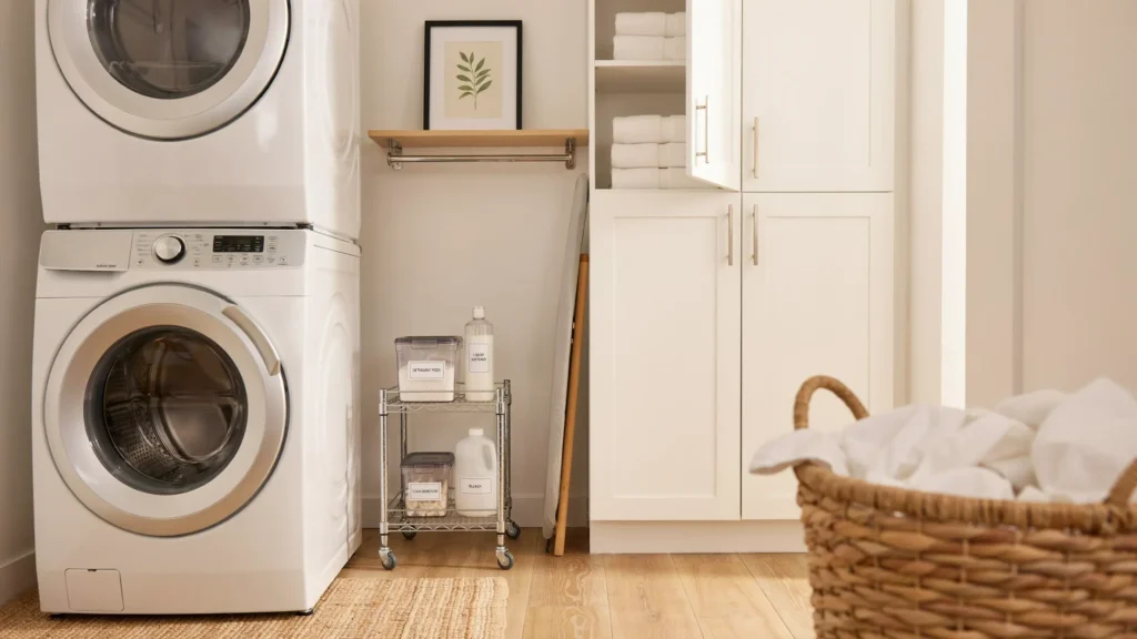 Organizing supplies near your appliances