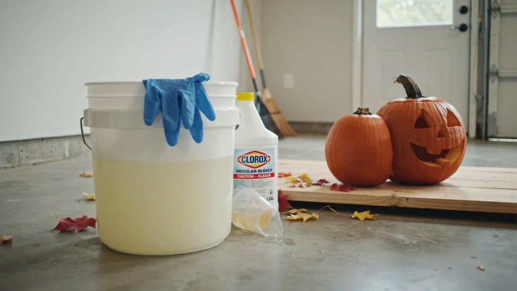 Prepare the Bleach Solution