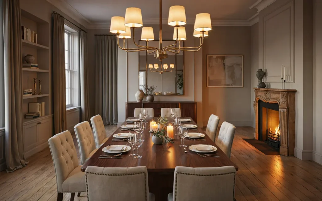 Shaded Chandeliers
