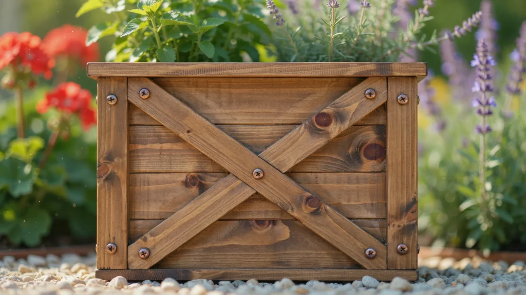 Should You Add an X-Pattern to the Sides of Your Planter