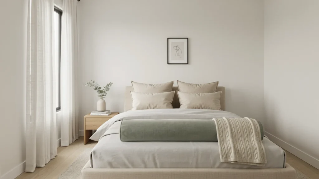 Should You Simplify Your Bedding in a Small Bedroom