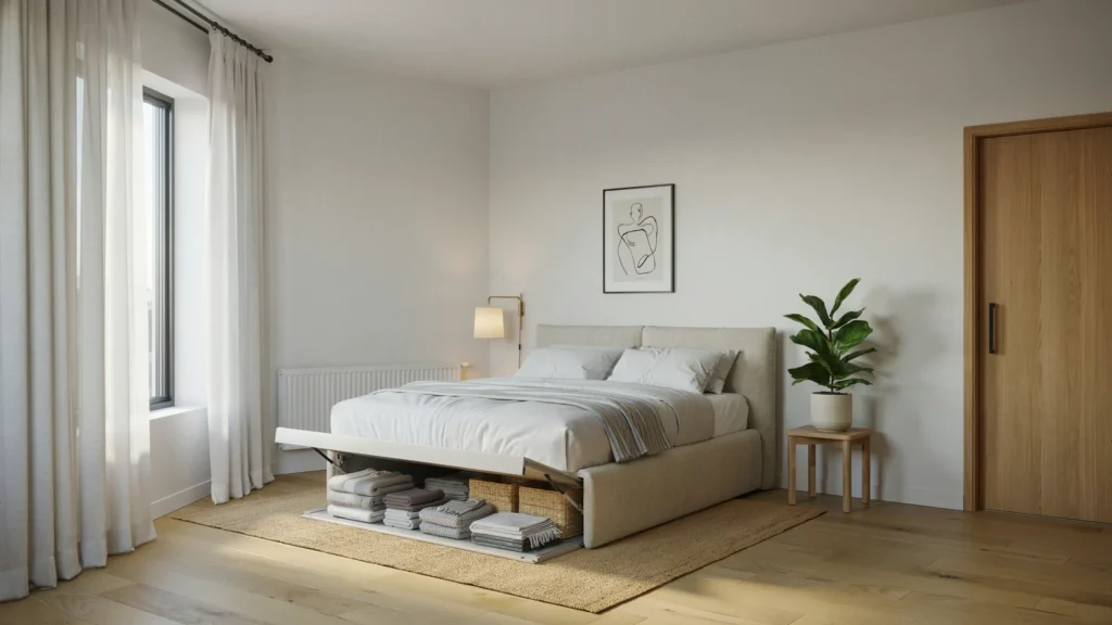 The Minimalist Marvel with Integrated Storage