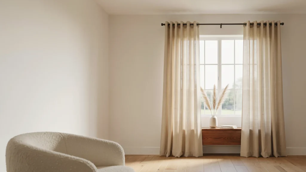 To hang curtains like a pro