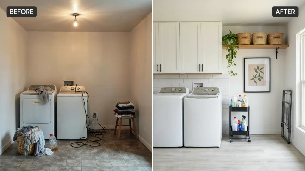 Transforming Your Small Laundry Room