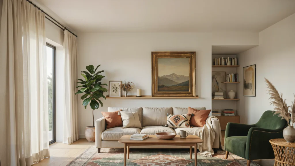 What Are Some Creative Ways to Display Vintage Landscapes