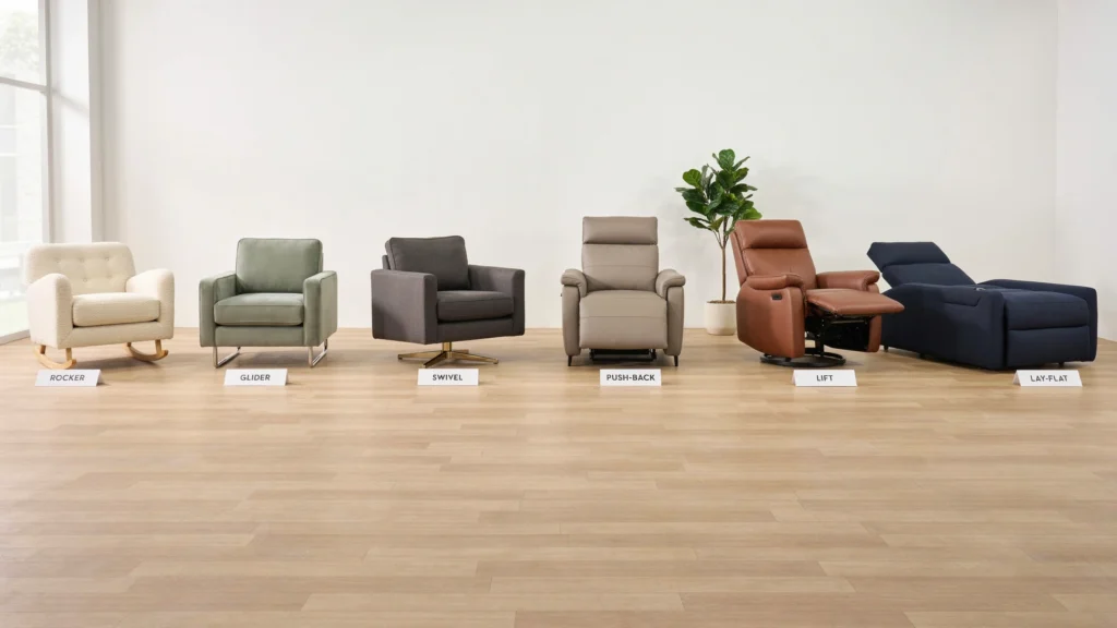 What Are the Different Types of Recliner Mechanisms