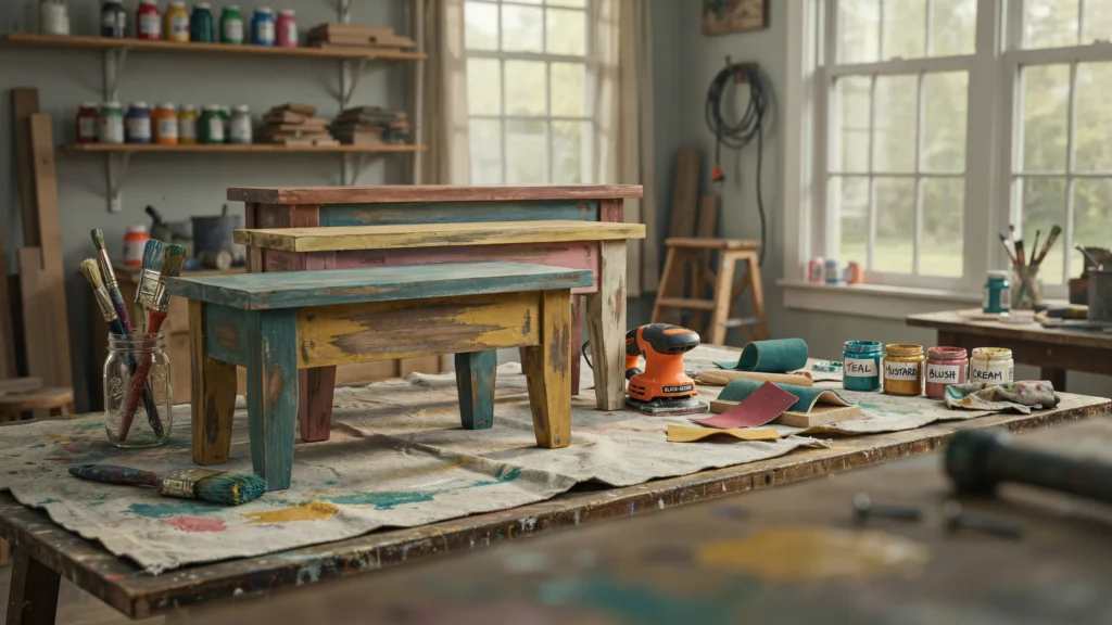 What If Your Nesting Tables Have Multiple Layers of Old Paint