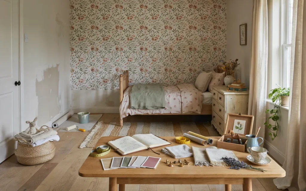 What are the key budget and timeline considerations for kids room decor ideas