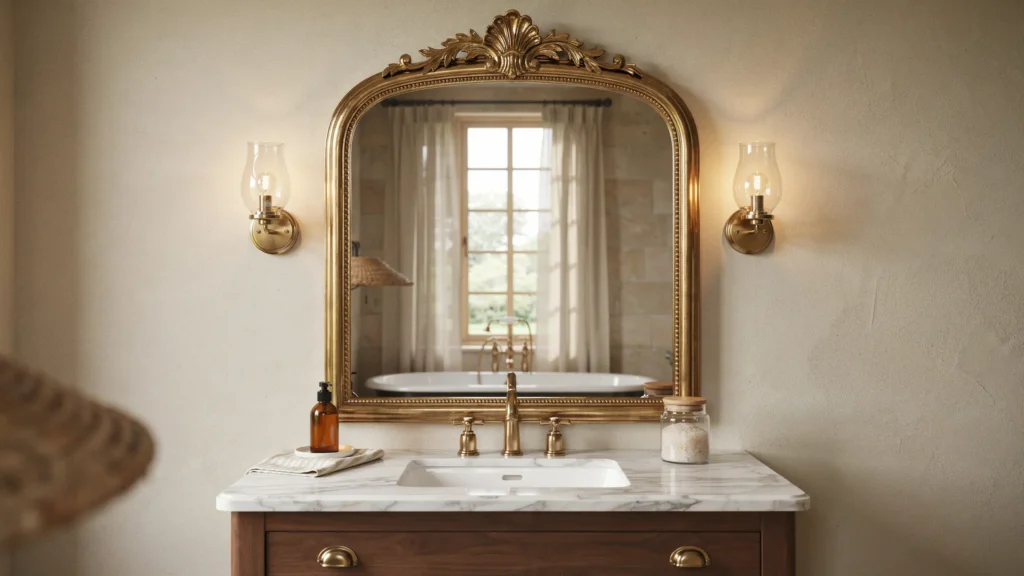 What lighting solutions from Lowe's will brighten your bathroom