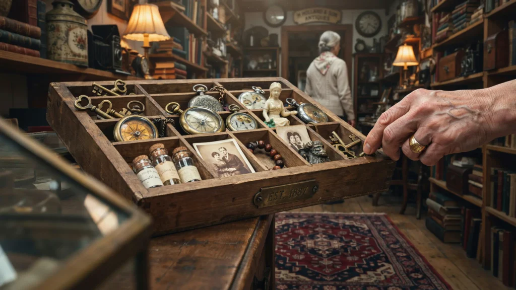 Where to Find a Vintage Printer's Tray and What to Look For
