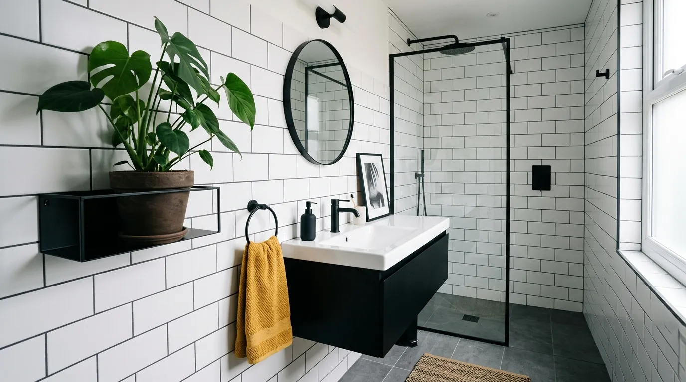 Black and White Bathroom Refresh Ideas That Last