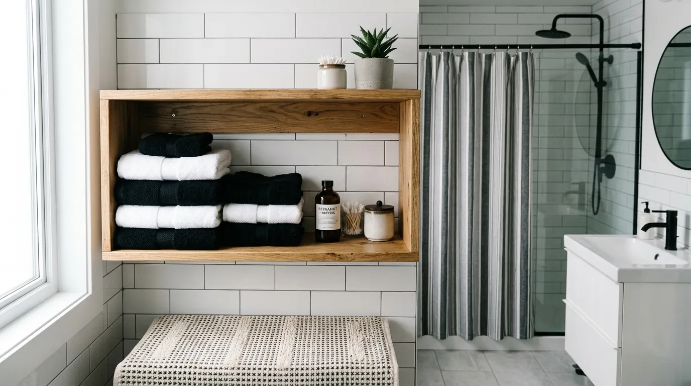 Black and White Bathroom Refresh Ideas That Last