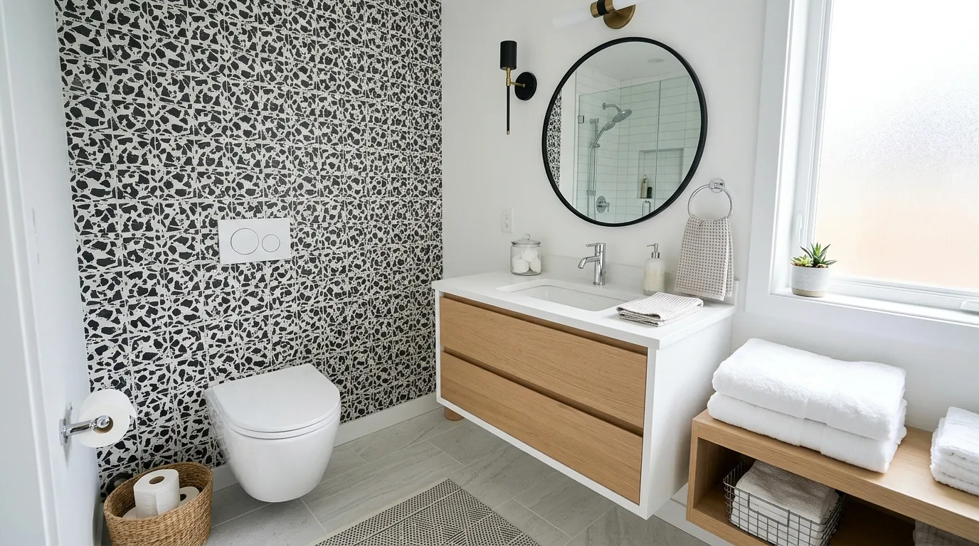 Black and White Bathroom Refresh Ideas That Last