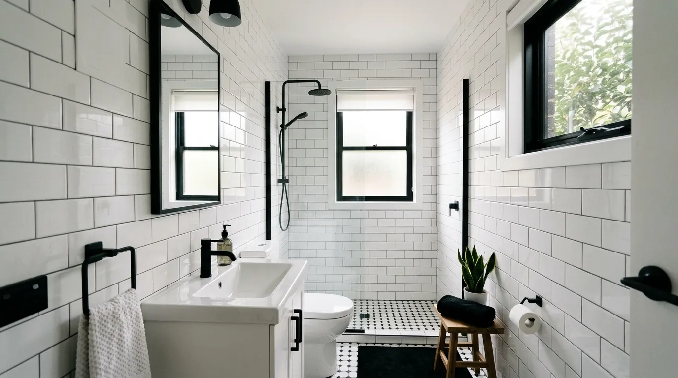 Black and White Bathroom Refresh Ideas That Last