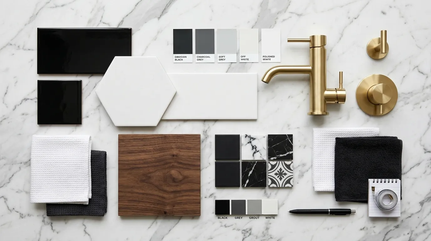 Black and White Bathroom Refresh Ideas That Last