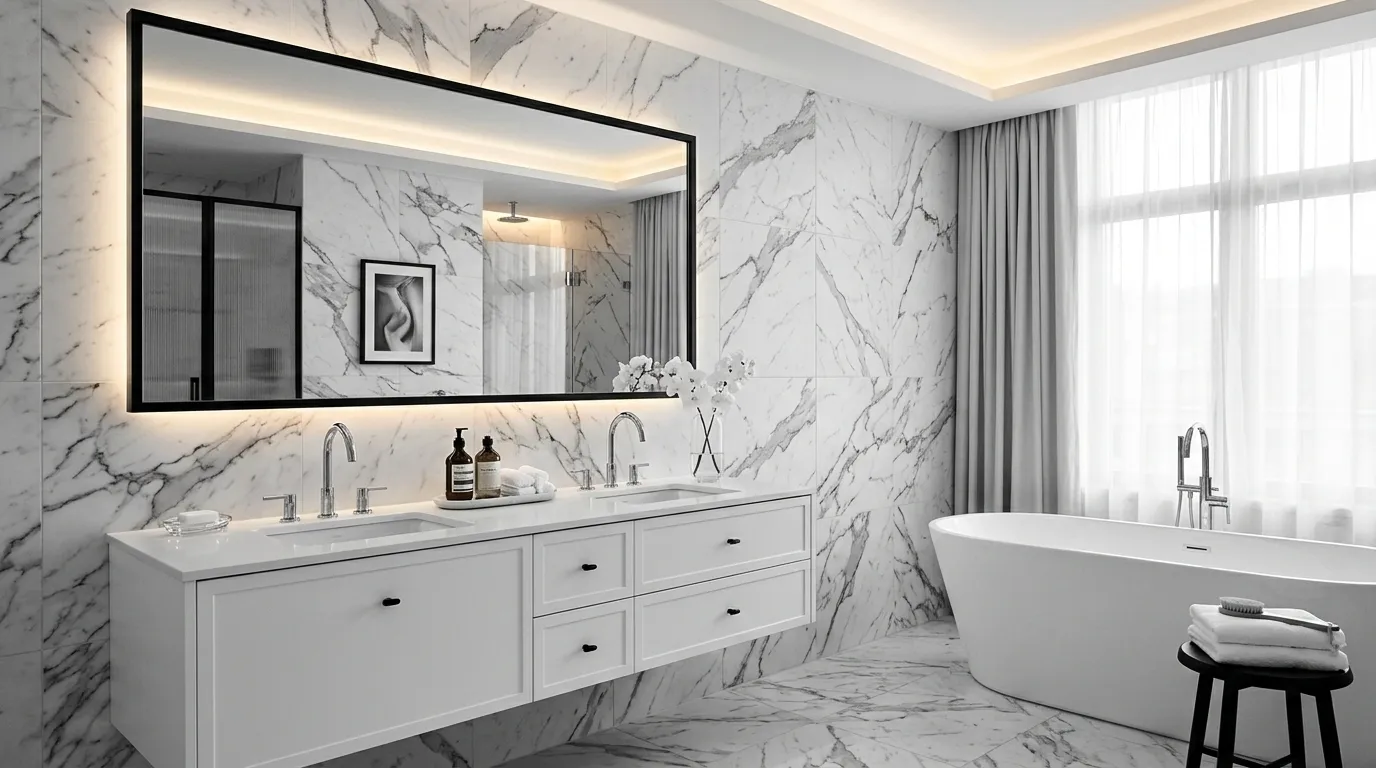 Black and White Bathroom Refresh Ideas That Last