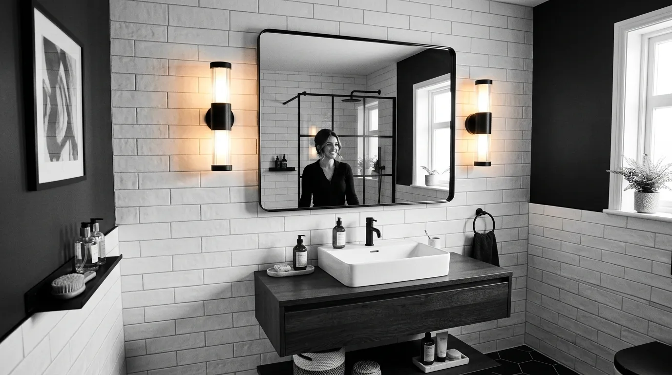 Black and White Bathroom Refresh Ideas That Last