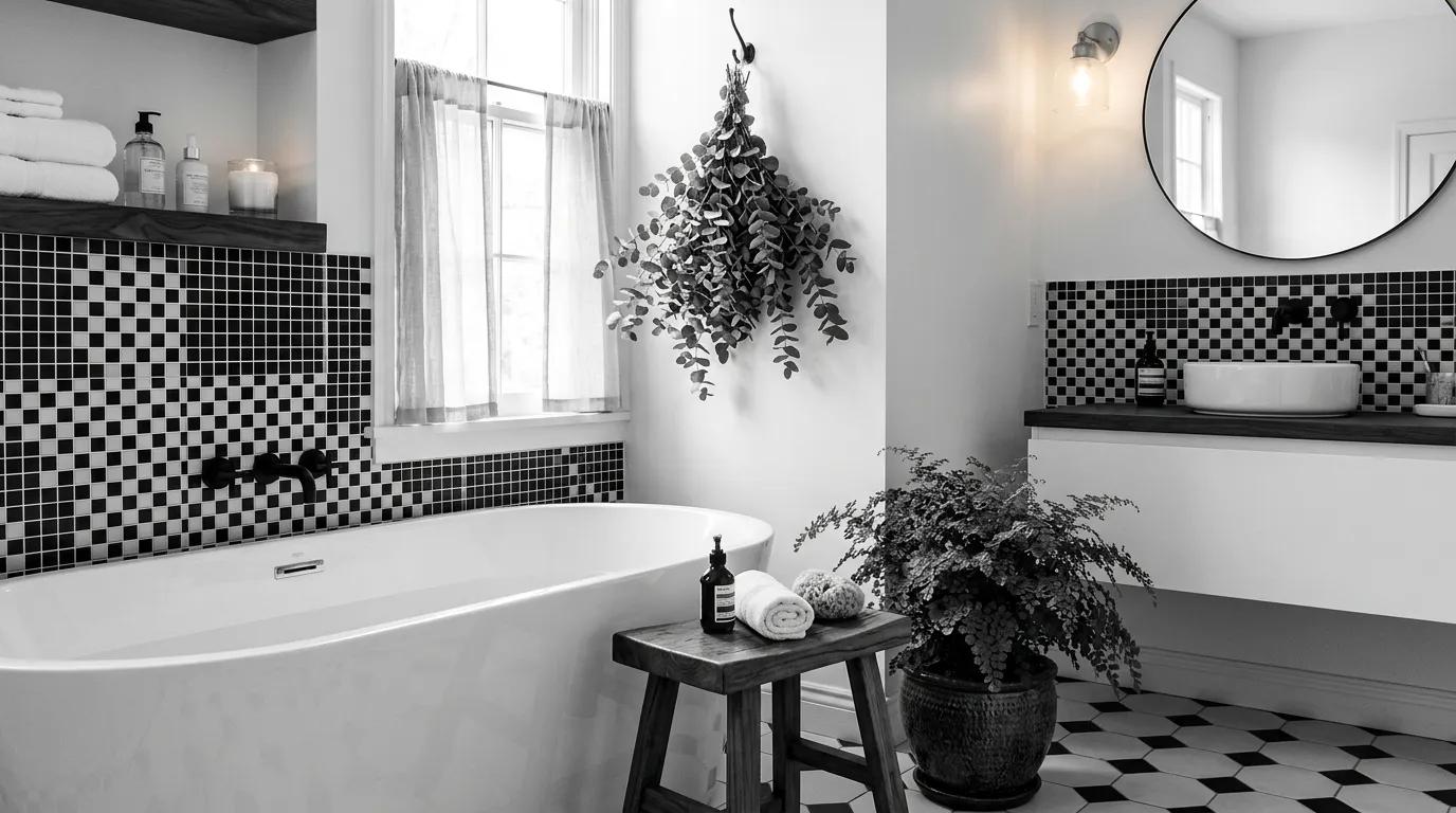 Black and White Bathroom Refresh Ideas That Last