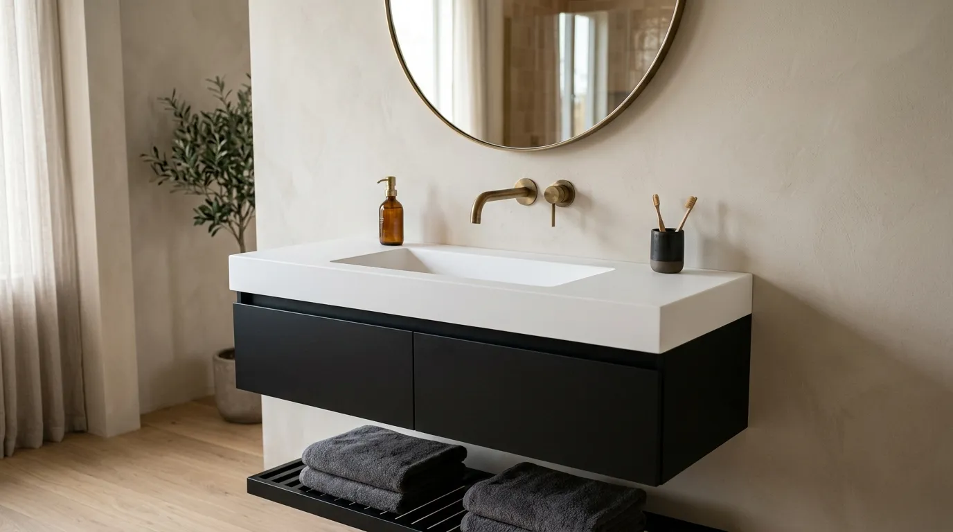 Classic Meets Modern: Black & White Bathroom Refresh Ideas
