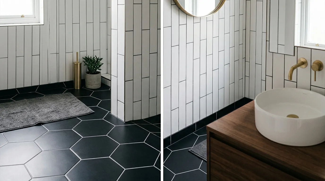 Classic Meets Modern: Black & White Bathroom Refresh Ideas
