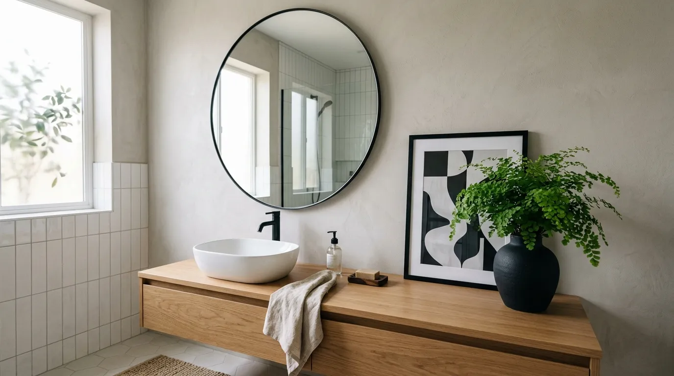 Classic Meets Modern: Black & White Bathroom Refresh Ideas