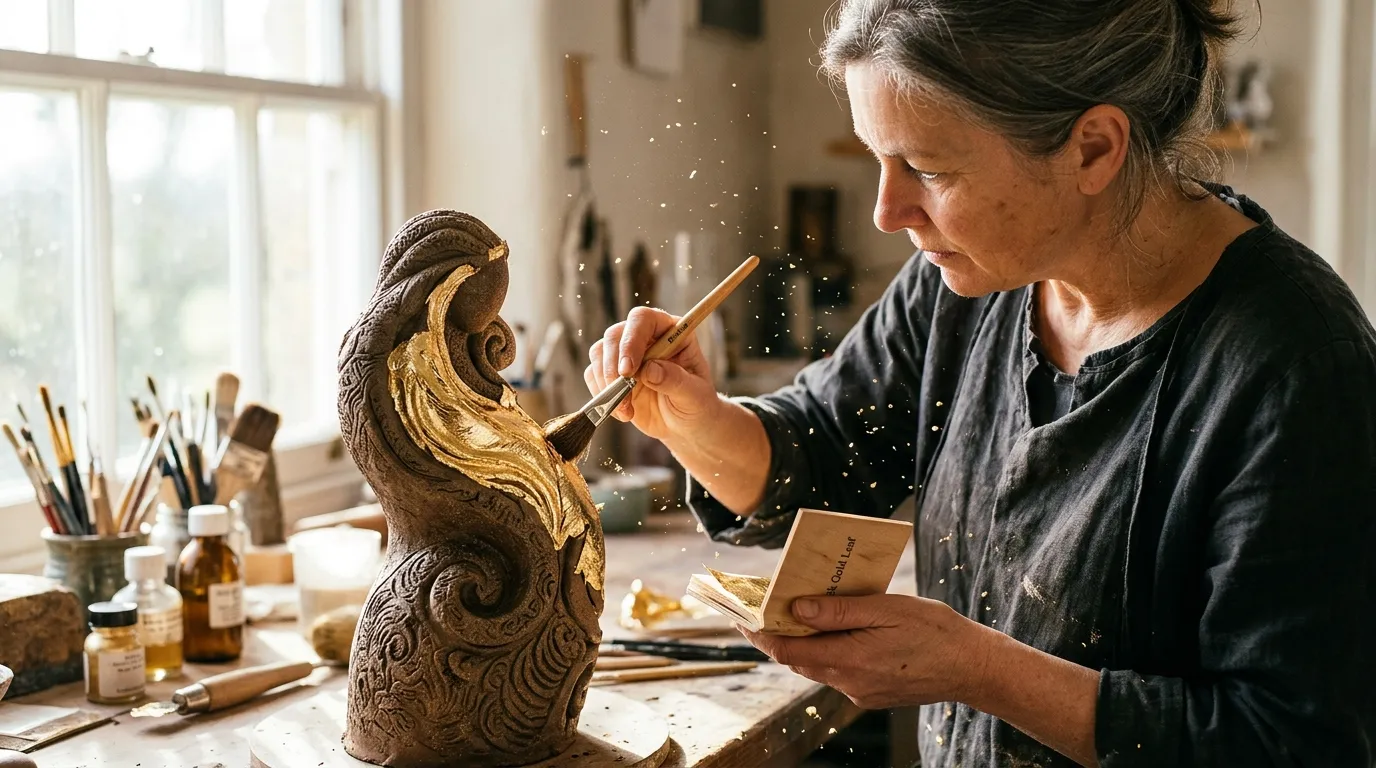 DIY Gold Leaf Sculpture on a Budget: Full Guide