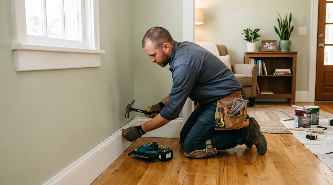 How to Upgrade Crown Molding and Baseboards for a Custom Look