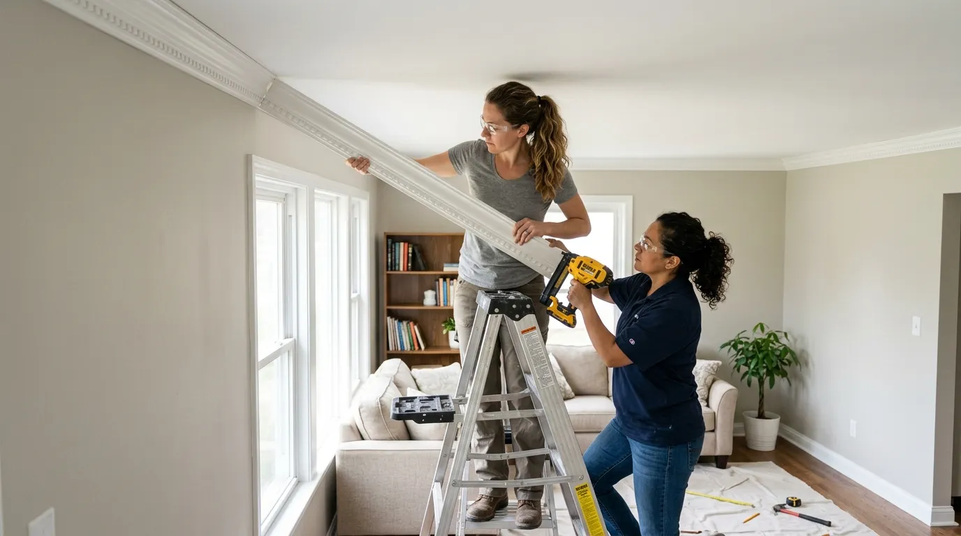 How to Upgrade Crown Molding and Baseboards for a Custom Look