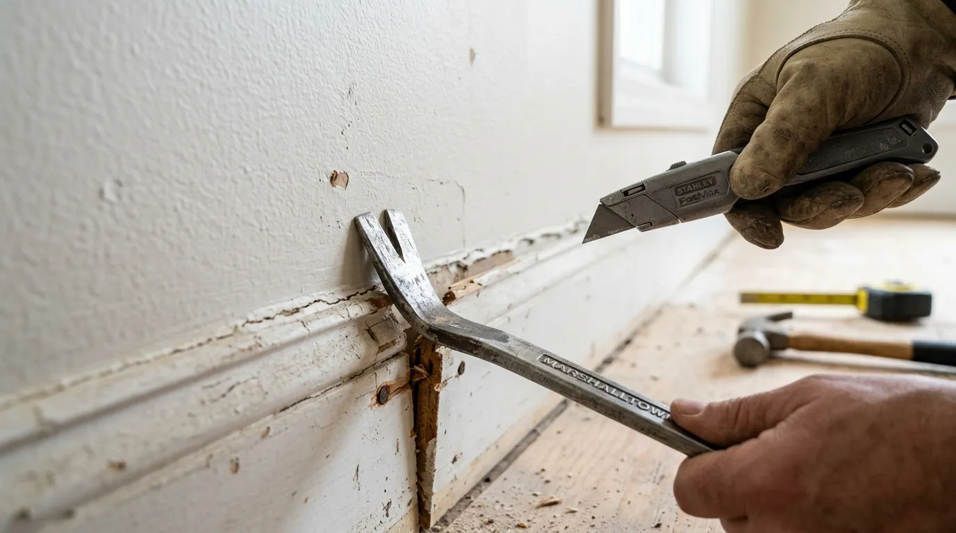 How to Upgrade Crown Molding and Baseboards for a Custom Look