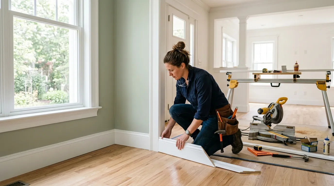 How to Upgrade Crown Molding and Baseboards for a Custom Look