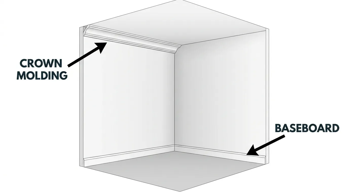 How to Upgrade Crown Molding and Baseboards for a Custom Look