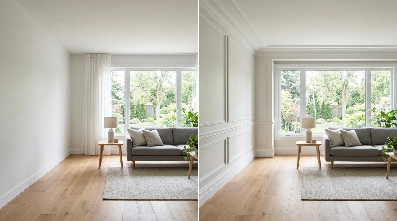 How to Upgrade Crown Molding and Baseboards for a Custom Look