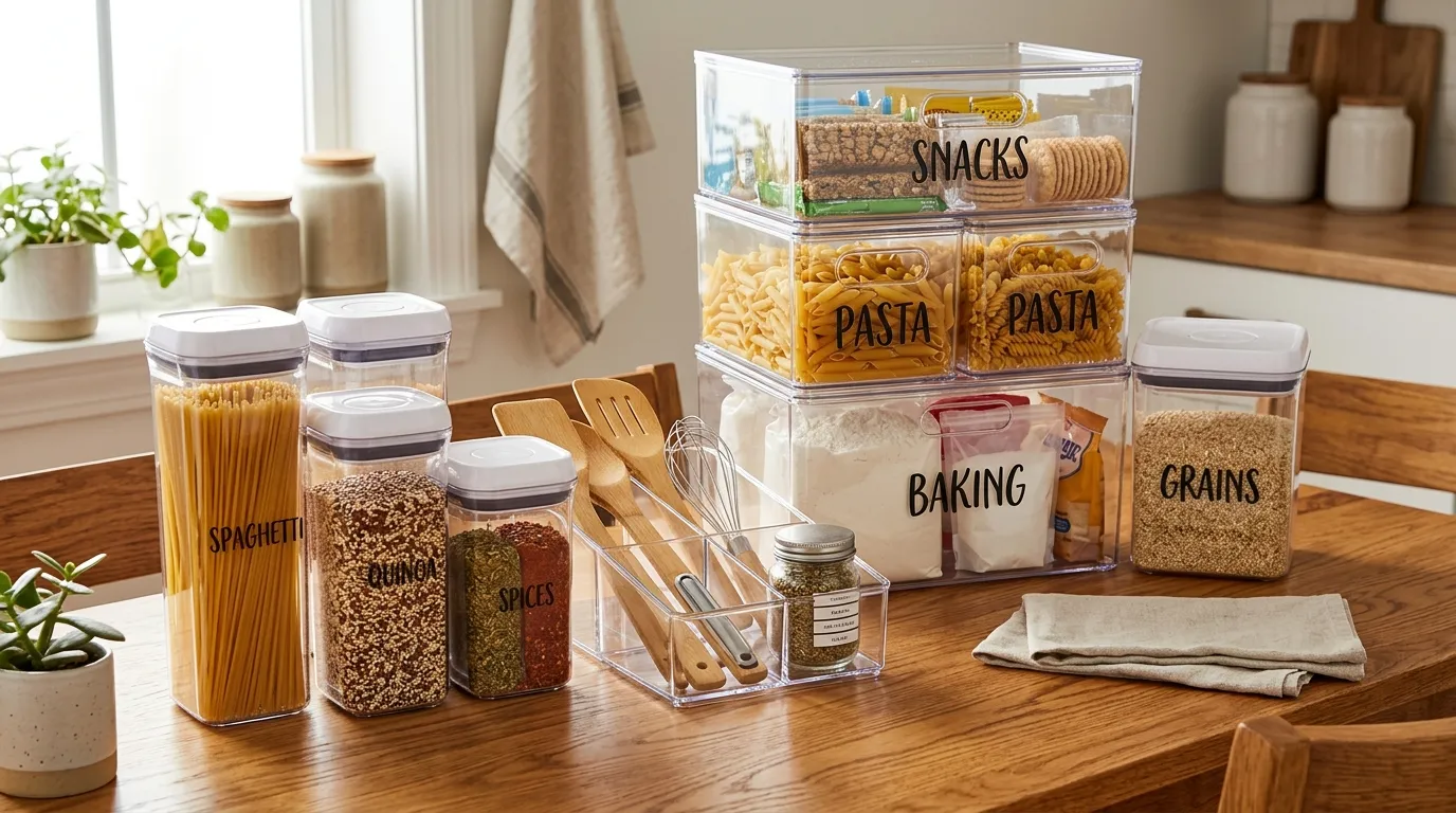 How We Completely Organized Our Kitchen (Step-by-Step)