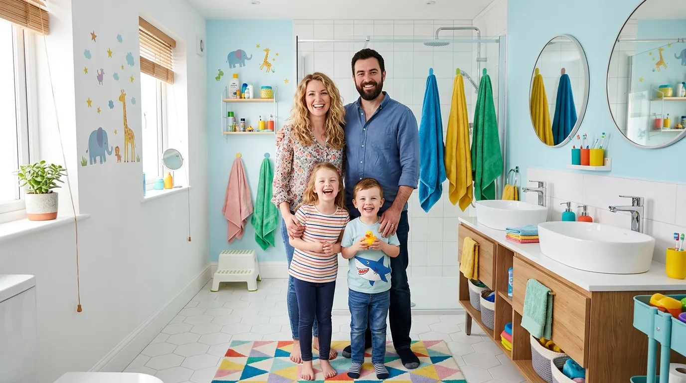 Kids Bathroom Makeover & Organization: A Parent's Guide