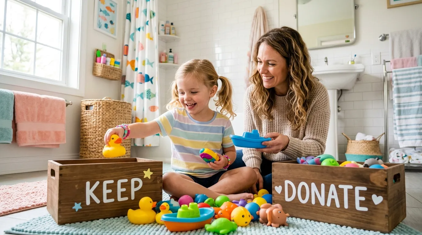 Kids Bathroom Makeover & Organization: A Parent's Guide