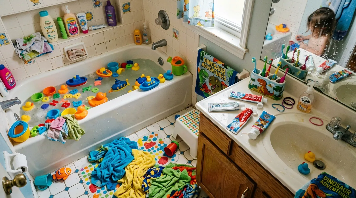 Kids Bathroom Makeover & Organization: A Parent's Guide