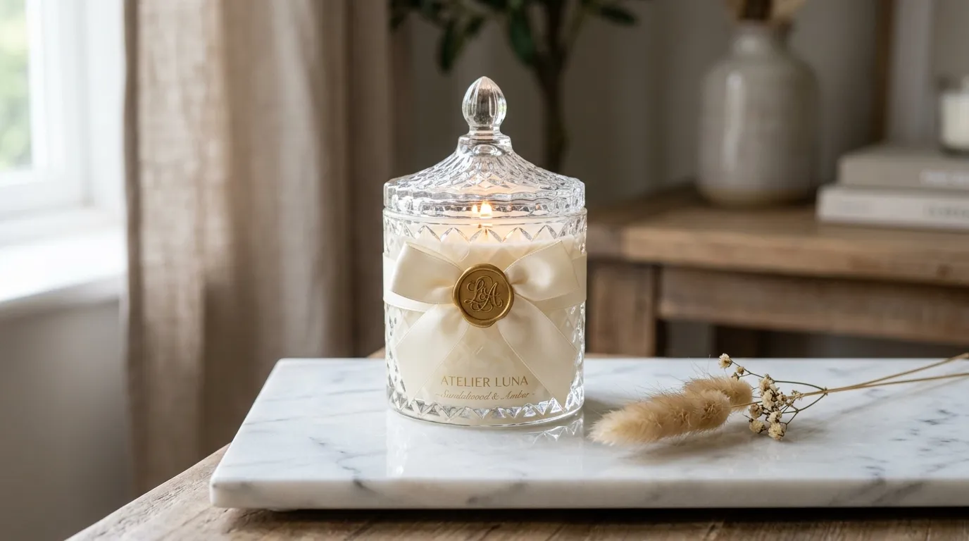 Luxury DIY Candles From Thrift Store Finds