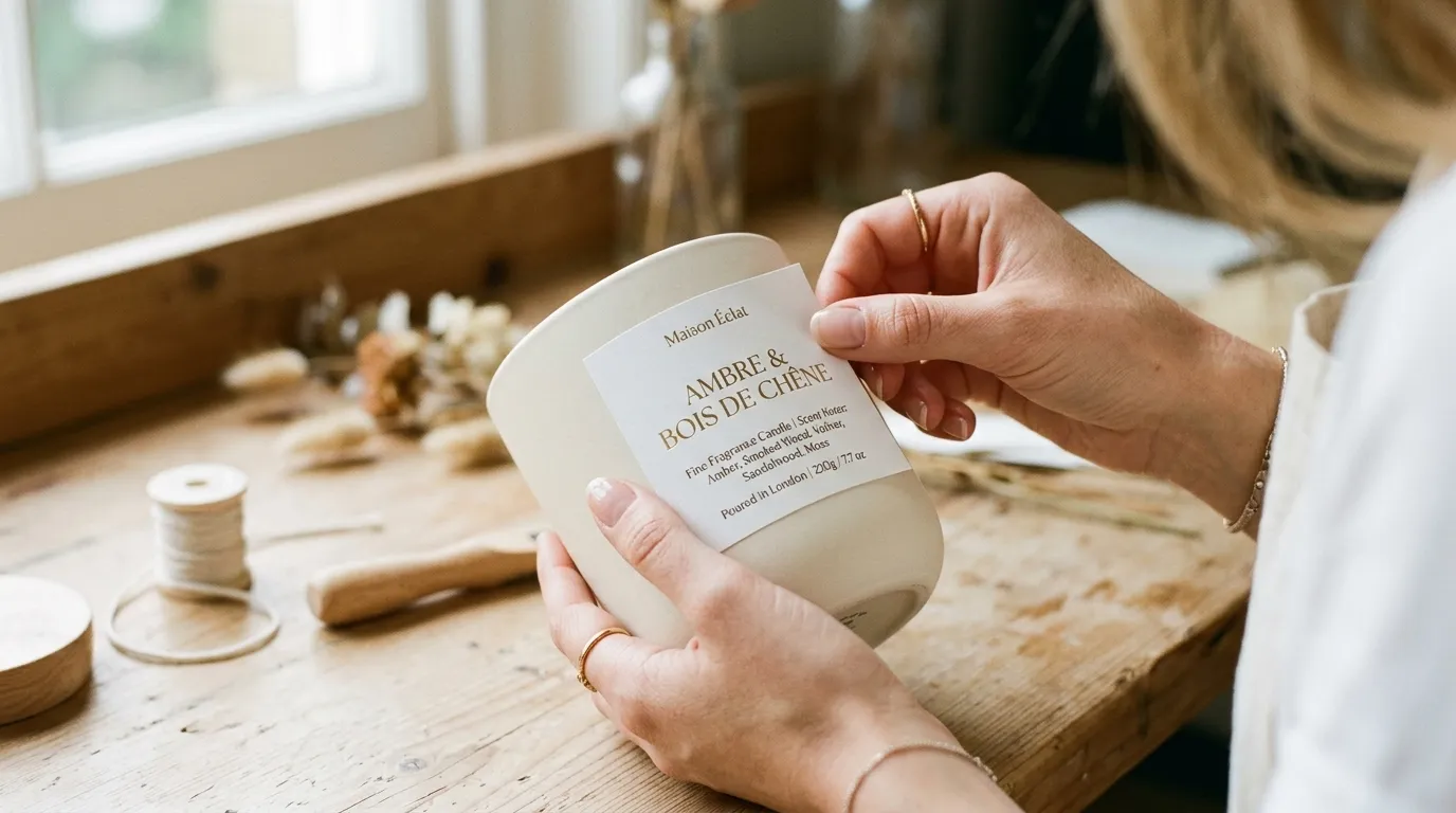 Luxury DIY Candles From Thrift Store Finds