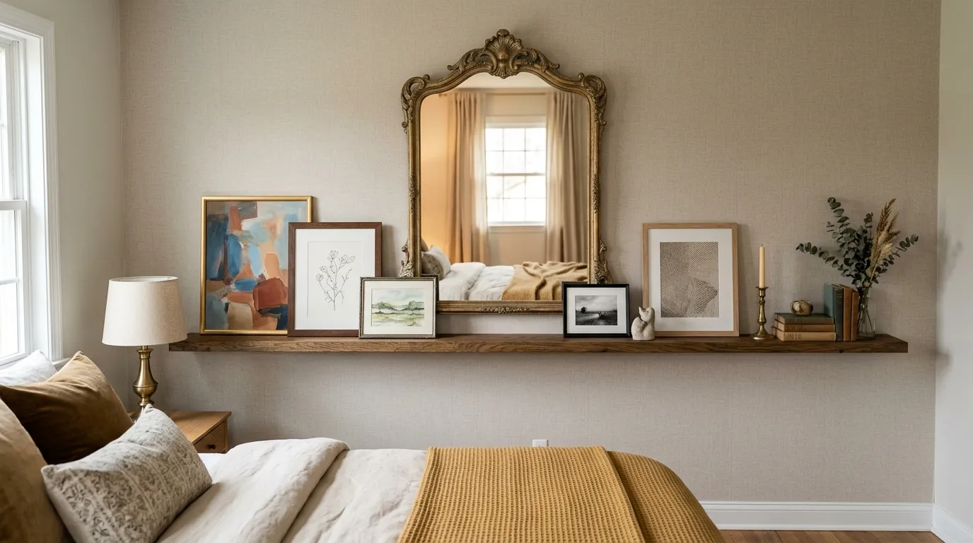 Moody Modern Vintage Bedroom Transformation Guide
