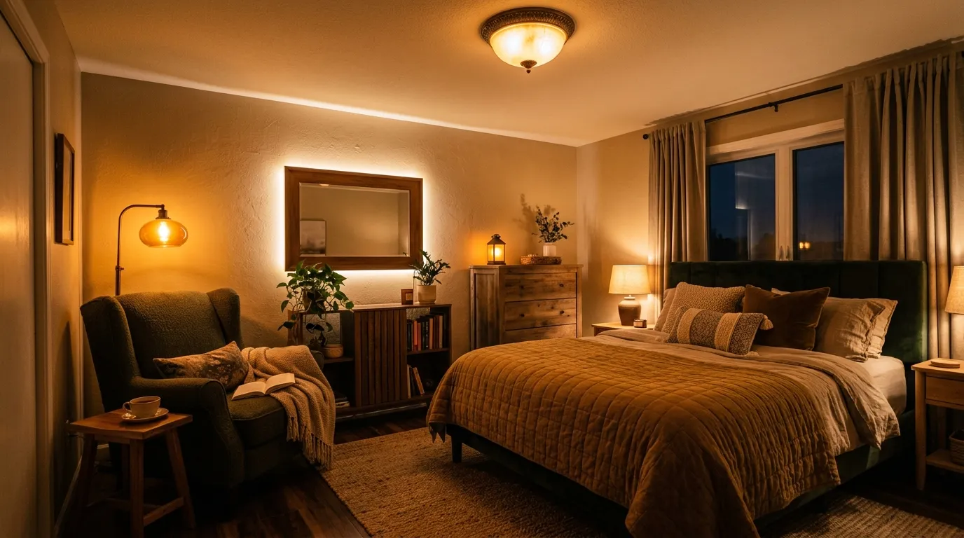 Moody Modern Vintage Bedroom Transformation Guide