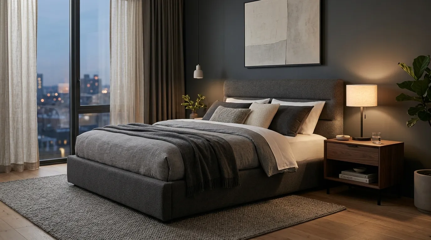 Moody Modern Vintage Bedroom Transformation Guide