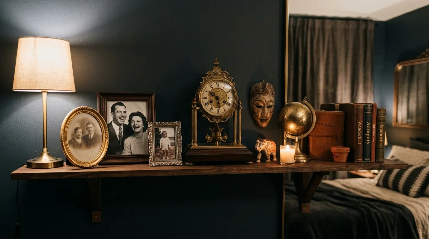 Moody Modern Vintage Bedroom Transformation Guide