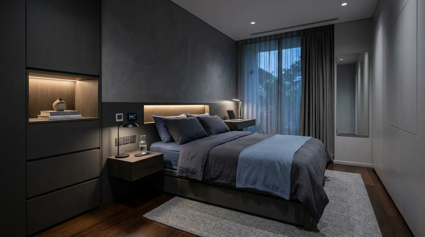 Moody Modern Vintage Bedroom Transformation Guide