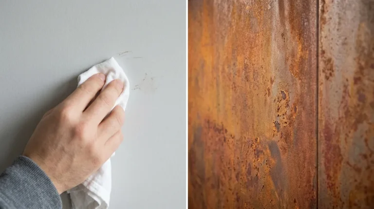 Transforming a Thrifted Scale with Faux Rust Paint