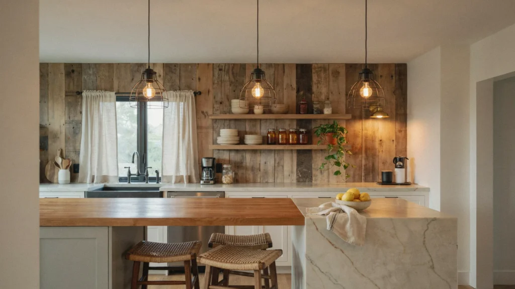 tyling Your Industrial Farmhouse Lighting