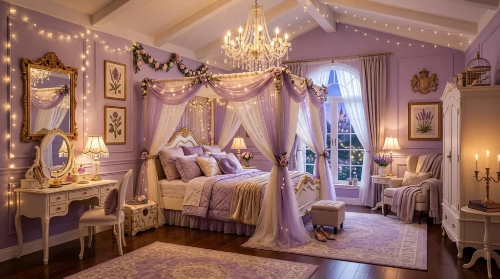 15 Lavender Princess Bedroom Decor Ideas