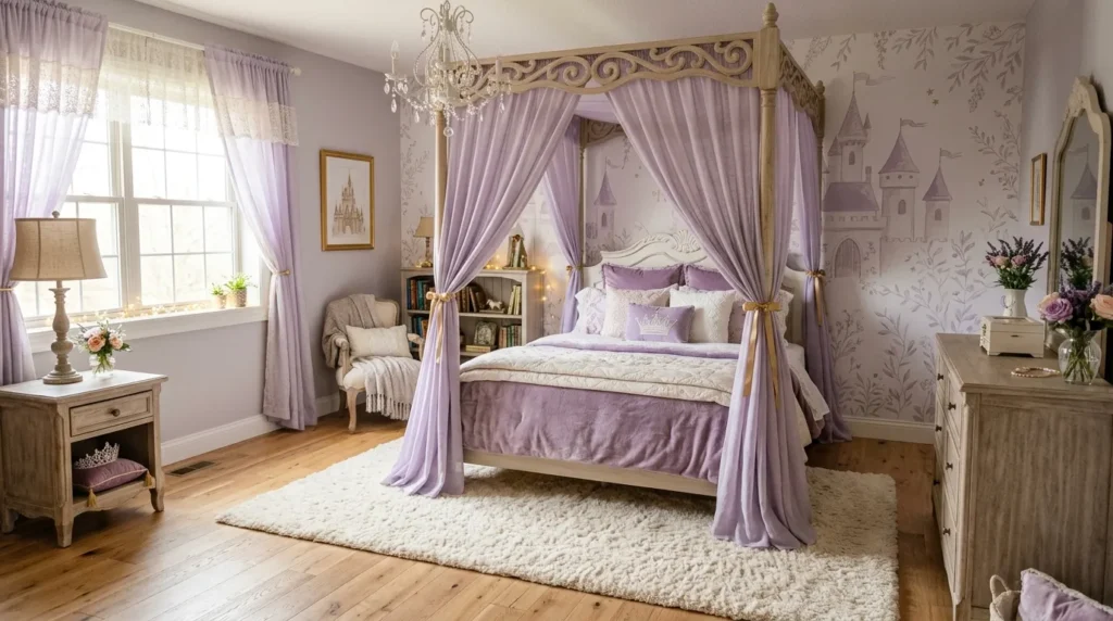 15 Lavender Princess Bedroom Decor Ideas